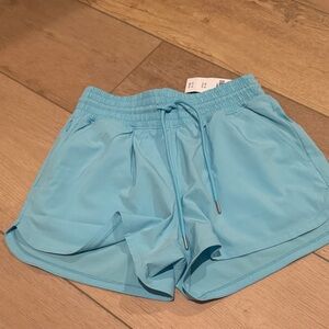 Women's Blue Athletic Shorts. Abercrombie. NWT.